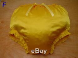 ADULT BABY Fluffy Puffy Padded Sissy Panties Color/Choice