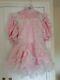 Adult Baby Sissy Pink Satin Frilly Ruffle Dress 35 Long 42 Bust. By Bbt