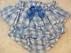Adult Baby Sissy Blue Large Gingham Diaper Nappie Cover Panties Opt Linings