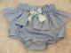 Adult Baby Sissy Blue Small Gingham Diaper Cover Panties Opt Linings