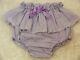 Adult Baby Sissy Lilac Small Gingham Diaper Cover Panties Opt Linings