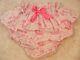 Adult Baby Sissy White Pink Fairies Diaper Nappie Cover Panties Opt Linings