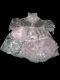 Adult Sissy Baby Frilly Ruffles Baby Dress Set Baby Pink