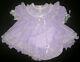 Adult Sissy French Baby Chiffon Dress Lavendar