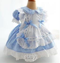 Adult Baby Girl maid Sissy Mini Dress Cosplay Costume Tailor-made