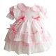 Adult Baby Girl Maid Sissy Pink Mini Dress Cosplay Costumes Tailor-made