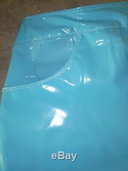 Adult Baby SISSY GUMMIHOSE PVC Hose LACK Jeans Gummi Unisex PLASTIK TRAVESTIE XL