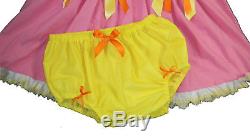 Adult Baby Sissy BABY TIGGER Dress Set Binkies n Bows Winnie Pooh Theme