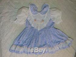 Adult Baby Sissy Cotton Lolita Babydoll Dress Crossdresser TG M2F