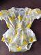 Adult Baby Sissy Cute Duck Waterproof Romper / Playsuit Up To 52 Chest