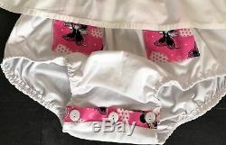 Adult Baby Sissy Dress And Diaper Cover Lot Of Three (3) All Brand New