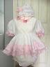 Adult Baby Sissy Frilly Cotton Romper Dress Fitted Petticoat Abdl Fancy Cosplay