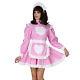 Adult Baby Sissy Maid Pvc Lockable Love Dress Cosplay Costume Tailor-made