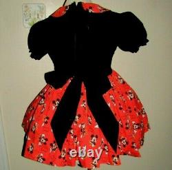 Adult Baby Sissy Minnie Mouse Dress By Besses