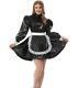 Adult Baby Sissy Pvc Lockable Lantern Sleeve Dress Cosplay Costume Tailor-made