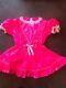 Adult Baby Sissy Pink Waterproof Dress Up To 52 Chest