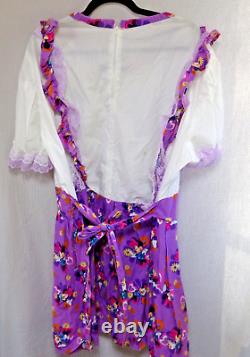 Adult Baby Sissy Purple Minnie Dress