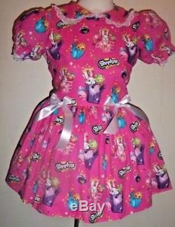 Adult Baby Sissy Square Shopkins Dress By Besses