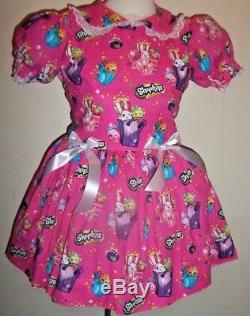 Adult Baby Sissy Square Shopkins Dress By Besses