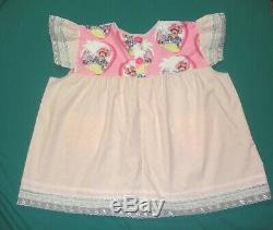 Adult Baby Sissy Strawberry Shortcake Babydoll Dress Cosplay OOAK