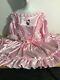 Adult Baby Sissy Dress Pink Satin Hello Kitty Dress Up To 52chest