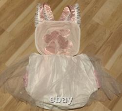 Adult Baby Sissy romper hearts