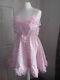 Adult Babysissymaidsunisextv/cd Frilly Ballerina Print Babydollnightie