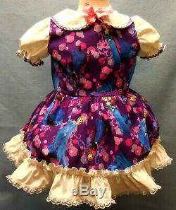 Adult Little Girl Baby Sissy Dress Custom made for you Frozen