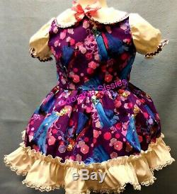 Adult Little Girl Baby Sissy Dress Custom made for you Frozen