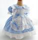 Adult Maid Baby Sissy Girl Blue Mini Dress Cosplay Costume Cd/tv Tailor-made