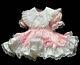Adult Maid Baby Sissy Girl Pink Mini Dress Cosplay Costume Tailor-made