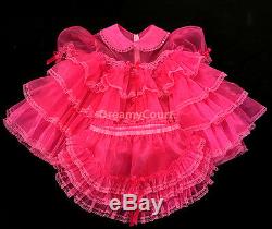 Adult Sissy Baby Frilly Ruffles Baby Dress Set HP