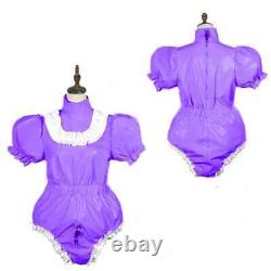 Adult Sissy Baby PVC Romper Vinyl Unisex Cosplay Costume Tailor-made