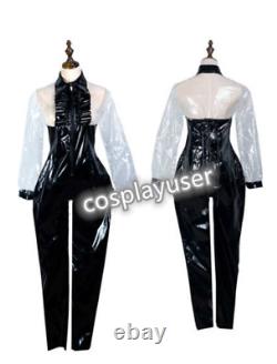 Adult Sissy Maid Plastic Jumpsuit Lockable Set Tailor-made@