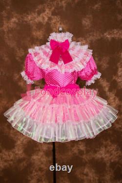 Adult Sissy Satin dress Unisex CD/TV Tailor-made