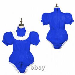 Adult baby Romper Girl Maid Sissy Pvc Jumpsuit Cosplay Costumes Tailor-made