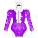 Adult Baby Romper Maid Sissy Girl Lockable Pvc Jumpsuit Cosplay Costume Tailored