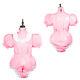 Adult Baby Romper Vinyl Maid Sissy Pvc Lockable Cosplay Costumes Tailor-made