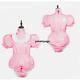 Adult Baby Romper Vinyl Maid Sissy Pvc Lockable Cosplay Costumes Tailor-made