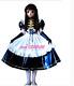 Adult Baby Sissy Maid Pink Pvc Dress Uniform Cosplay Tailor-made