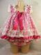 Adult Baby Sissy Dress & Panties Pink Satin Ddlg Baby Doll Negligee Nightie