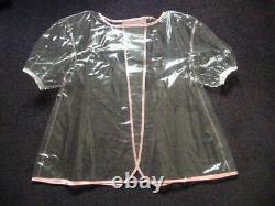 Adult baby sissy or age play clear plastic play overall 40/44