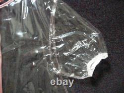 Adult baby sissy or age play clear plastic play overall 40/44