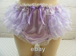 Adult baby sissy premium panel panties lingerie knickers men /women