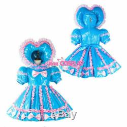 Adult sissy baby Maid PVC Dress Vinyl CD/TV Tailor-made