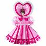 Adult Sissy Baby Maid Pvc Dress Vinyl Lockable Cd/tv Tailor-made