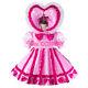 Adult Sissy Baby Maid Pvc Dress Vinyl Lockable Cd/tv Tailor-madeg2285