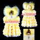 Adult Sissy Baby Maid Satin Dress Lockable Unisex Tailor-madeg2343/g2392