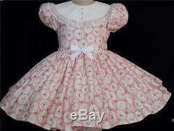 Annemarie-Adult Sissy Baby Girl Dress Doily Toss Ready to Ship