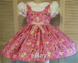 Annemarie-Adult Sissy Baby Girl Dress Elsa and Anna Frozen Ready to Ship